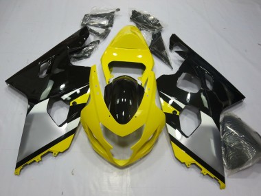2004-2005 Style Jaune OEM GSXR 600-750 Carénage Moto