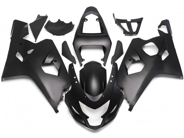 2004-2005 Style Noir Mat Avec Décalcomanies Rouges GSXR 600-750 Carénage Moto 2004-2005 Style Noir Mat Avec Décalcomanies Rouges GSXR 600-750 Carénage Moto