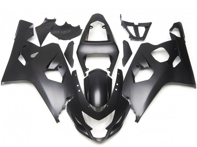 2004-2005 Style Noir Mat GSXR 600-750 Carénage Moto 2004-2005 Style Noir Mat GSXR 600-750 Carénage Moto