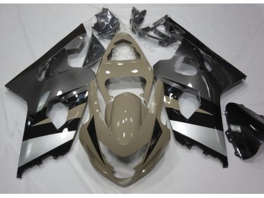 2004-2005 Tan Du Désert & Argent GSXR 600-750 Carénage Moto
