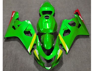 2004-2005 Vert Brillant GSXR 600-750 Carénage Moto