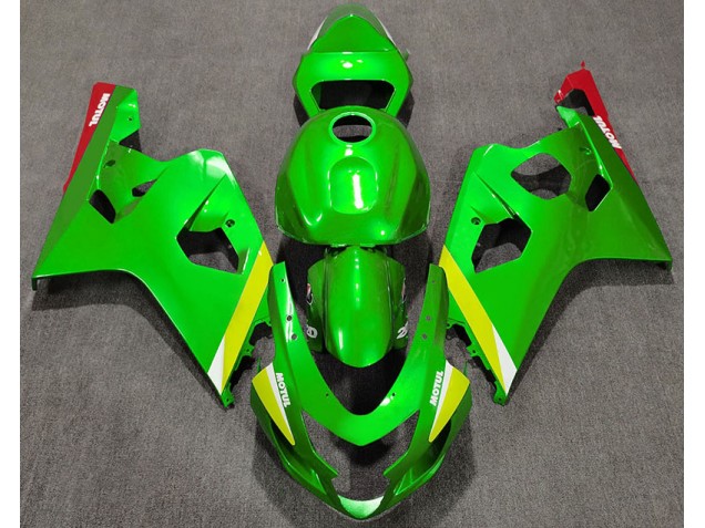 2004-2005 Vert Brillant GSXR 600-750 Carénage Moto 2004-2005 Vert Brillant GSXR 600-750 Carénage Moto