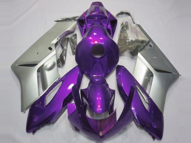 2004-2005 Violet Brillant & Argent CBR1000RR Carénage Moto