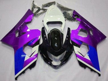 2004-2005 Violet Brillant GSXR 600-750 Carénage Moto