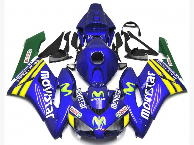 2004-2005 Étoile De Cinéma Verte CBR1000RR Carénage Moto 2004-2005 Étoile De Cinéma Verte CBR1000RR Carénage Moto