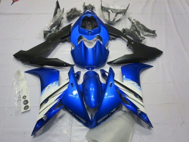 2004-2006 Bleu & Noir R1 Carénage Moto