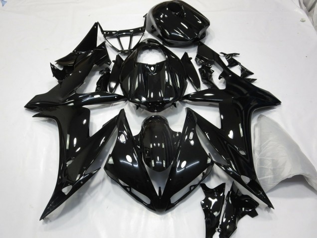2004-2006 Noir Brillant R1 Carénage Moto 2004-2006 Noir Brillant R1 Carénage Moto