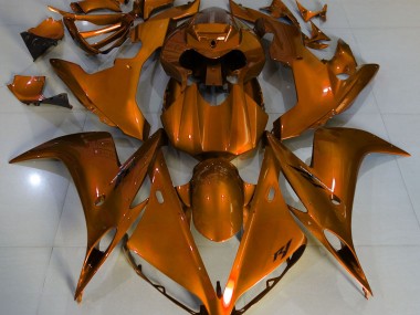 2004-2006 Orange Foncé R1 Carénage Moto