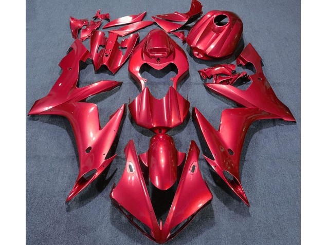2004-2006 Rouge Uni R1 Carénage Moto 2004-2006 Rouge Uni R1 Carénage Moto