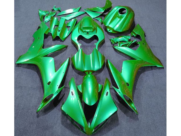 2004-2006 Vert Uni R1 Carénage Moto 2004-2006 Vert Uni R1 Carénage Moto