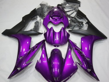 2004-2006 Violet Brillant & Noir R1 Carénage Moto