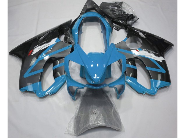 2004-2007 Bleu Clair Brillant & Gris CBR600 F4i Carénage Moto 2004-2007 Bleu Clair Brillant & Gris CBR600 F4i Carénage Moto