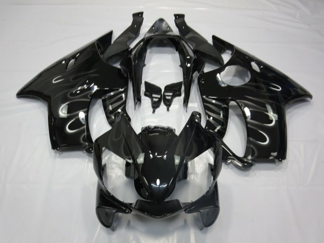 2004-2007 Flamme Noire CBR600 F4i Carénage Moto 2004-2007 Flamme Noire CBR600 F4i Carénage Moto