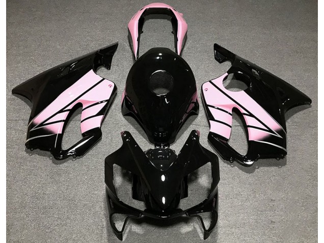 2004-2007 Rose & Noir Personnalisés CBR600 F4i Carénage Moto 2004-2007 Rose & Noir Personnalisés CBR600 F4i Carénage Moto