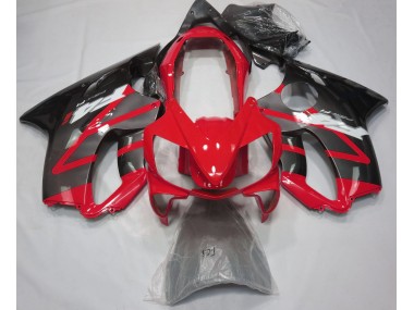 2004-2007 Rouge Brillant & Gris CBR600 F4i Carénage Moto