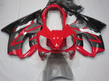 2004-2007 Rouge Brillant & Gris CBR600 F4i Carénage Moto