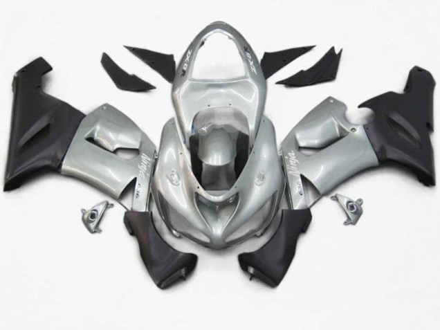 2005-2006 Argento Rosso Fiamma ZX6R Carénage Moto 2005-2006 Argento Rosso Fiamma ZX6R Carénage Moto