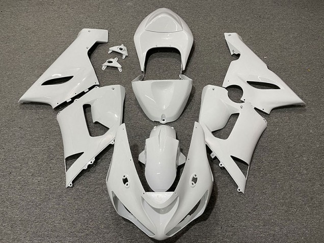 2005-2006 Blanc Brillant ZX6R Carénage Moto 2005-2006 Blanc Brillant ZX6R Carénage Moto