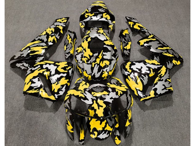 2005-2006 Camouflage & Jaune CBR600RR Carénage Moto 2005-2006 Camouflage & Jaune CBR600RR Carénage Moto
