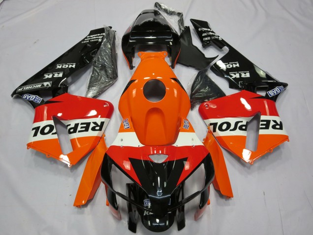 2005-2006 Classique Repsol CBR600RR Carénage Moto 2005-2006 Classique Repsol CBR600RR Carénage Moto