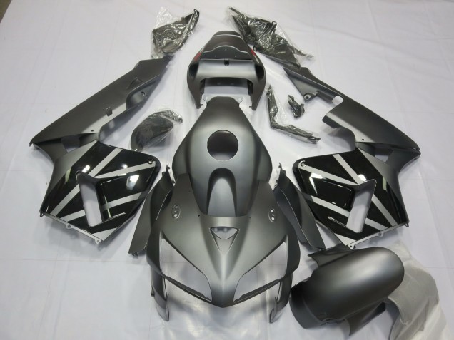 2005-2006 Gris Mat & Noir CBR600RR Carénage Moto 2005-2006 Gris Mat & Noir CBR600RR Carénage Moto