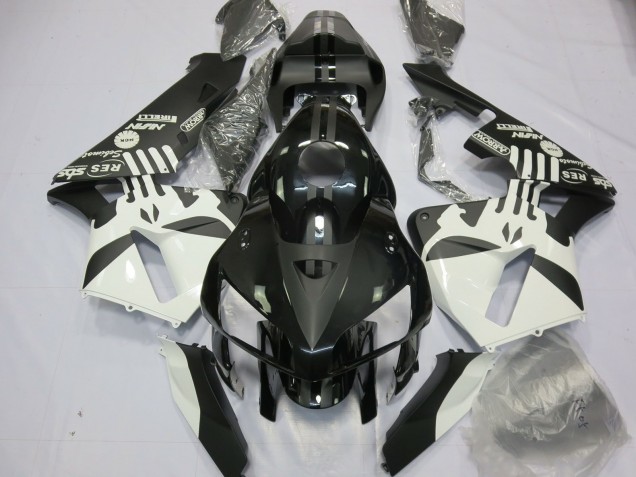 2005-2006 Logos Noir Mat & Puisher CBR600RR Carénage Moto 2005-2006 Logos Noir Mat & Puisher CBR600RR Carénage Moto