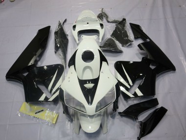 2005-2006 Noir & Blanc CBR600RR Carénage Moto