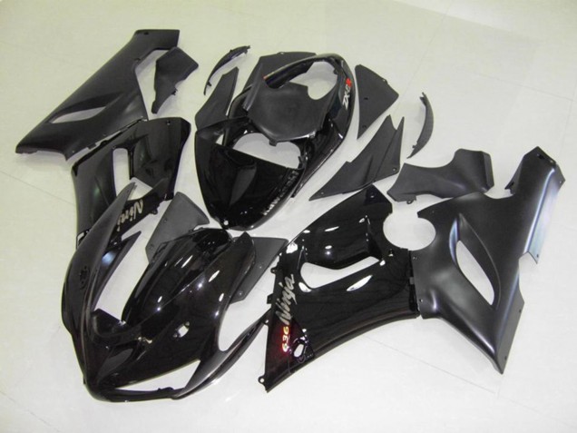 2005-2006 Noir Brillant ZX6R Carénage Moto 2005-2006 Noir Brillant ZX6R Carénage Moto