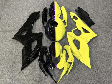 2005-2006 Noir & Jaune GSXR 1000 Carénage Moto