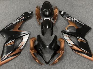 2005-2006 Noir Mat & Bronze GSXR 1000 Carénage Moto