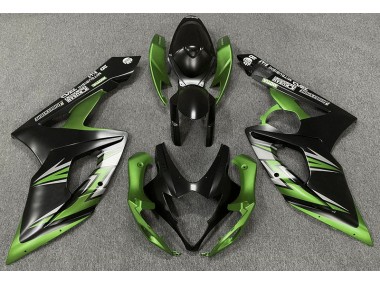 2005-2006 Noir Mat & Vert GSXR 1000 Carénage Moto