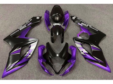 2005-2006 Noir Mat & Violet GSXR 1000 Carénage Moto