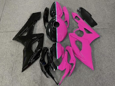 2005-2006 Noir & Rose GSXR 1000 Carénage Moto