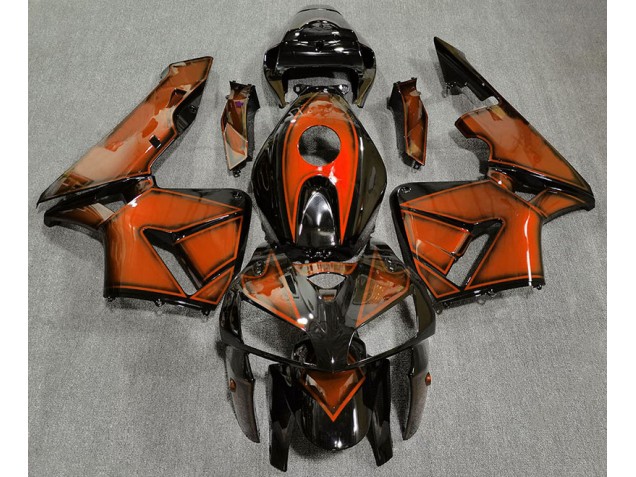 2005-2006 Orange Foncé CBR600RR Carénage Moto 2005-2006 Orange Foncé CBR600RR Carénage Moto