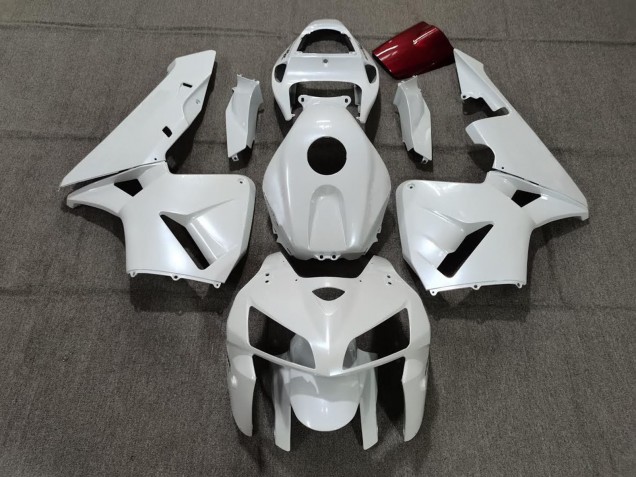 2005-2006 Perle Blanche CBR600RR Carénage Moto 2005-2006 Perle Blanche CBR600RR Carénage Moto
