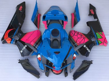 2005-2006 Requin Bleu & Rose CBR600RR Carénage Moto
