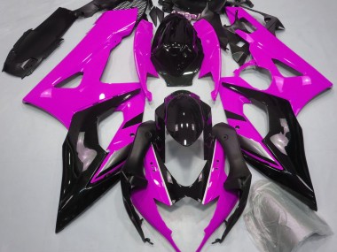 2005-2006 Rose Brillant & Noir GSXR 1000 Carénage Moto