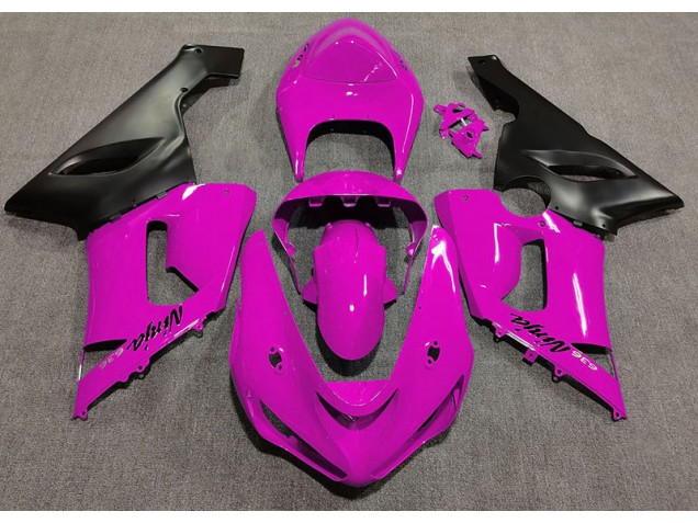 2005-2006 Rose Brillant ZX6R Carénage Moto 2005-2006 Rose Brillant ZX6R Carénage Moto
