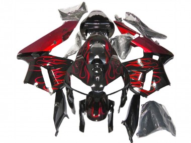 2005-2006 Rosso Fiamma CBR600RR Carénage Moto