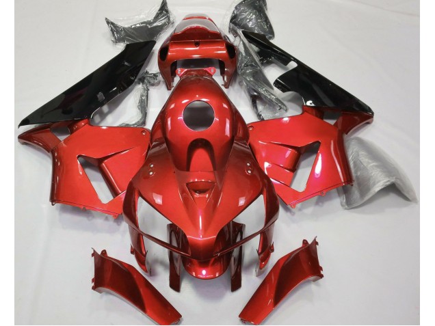 2005-2006 Style Cbr Rouge CBR600RR Carénage Moto 2005-2006 Style Cbr Rouge CBR600RR Carénage Moto