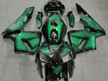 2005-2006 Vert Clair Profond CBR600RR Carénage Moto