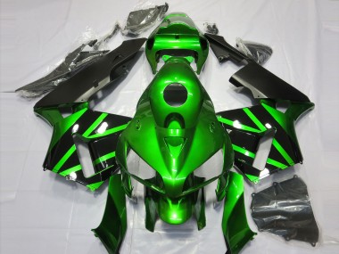 2005-2006 Vert & Noir CBR600RR Carénage Moto