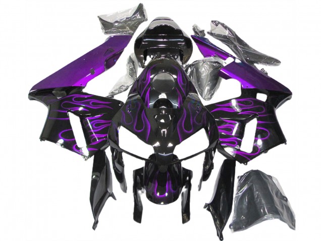 2005-2006 Violet Flamme CBR600RR Carénage Moto 2005-2006 Violet Flamme CBR600RR Carénage Moto