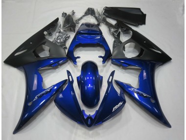 2005 Bleu Foncé Brillant R6 Carénage Moto