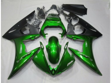 2005 Vert Foncé Brillant R6 Carénage Moto