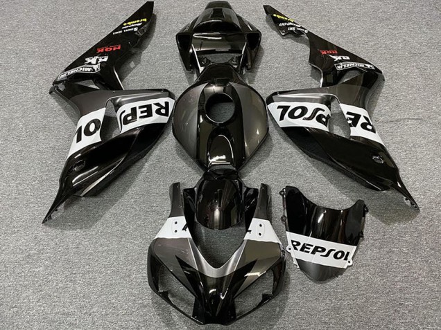 2006-2007 Argent Repsol CBR1000RR Carénage Moto 2006-2007 Argent Repsol CBR1000RR Carénage Moto