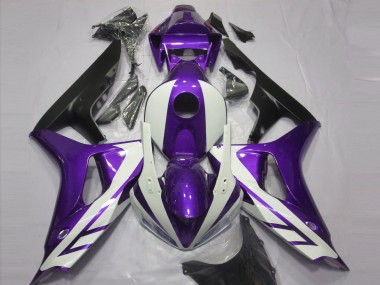 2006-2007 Blanc Brillant & Violet CBR1000RR Carénage Moto