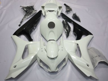 2006-2007 Blanc & Noir CBR1000RR Carénage Moto