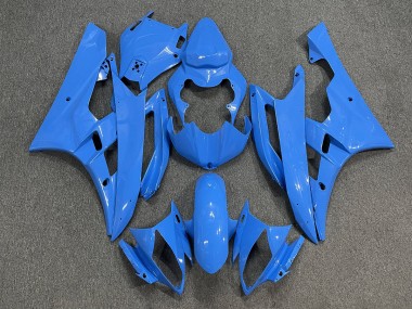 2006-2007 Bleu Bébé R6 Carénage Moto