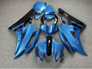 2006-2007 Bleu Ciel & Noir R6 Carénage Moto